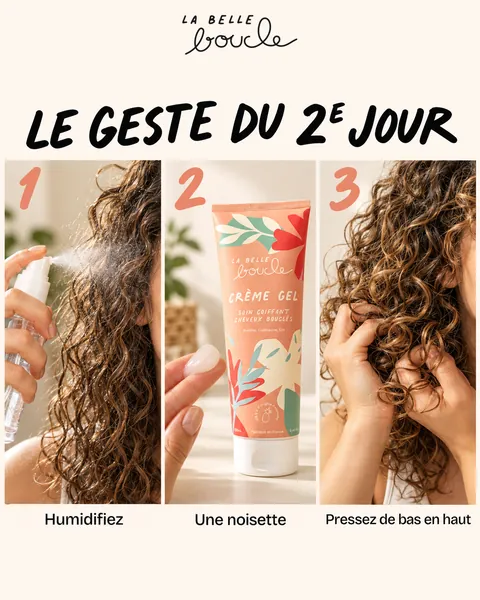 Pub astuce pour la Crème Gel de La Belle Boucle